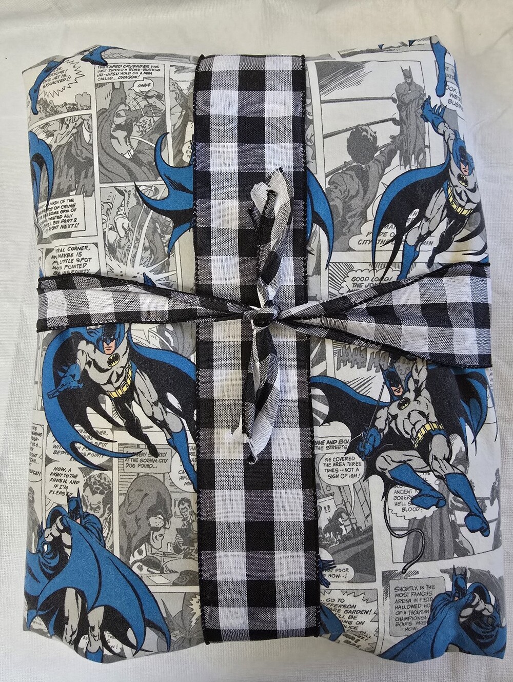 Pottery Barn Batman Cityscape DC Comics Duvet Cover Twin Size